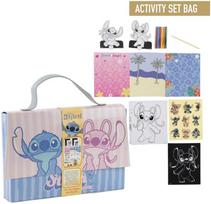 CERDÁ Disney Stitch Colouring bag set