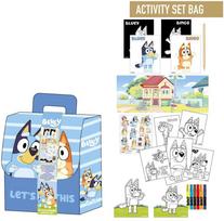 CERDÁ Bluey Colouring backpack set