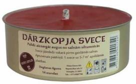 Žvakė augalams nuo šalnų apsaugoti Diana sveces 10x3.5cm/230g/dega 1.4h raudona