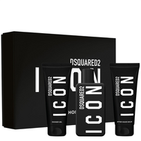 Dsquared2 Set Dsquared 2: Icon, Eau De Parfum, For Men, 100 ml + Icon, Dušo želė, All Skin Types, 100 ml + Icon, Moisturizing, After-Shave Balm, 100 ml