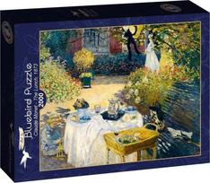 Bluebird Puzzle Bluebird Dėlionė 2000 vnt. - Klodas Monė: "Pietūs"