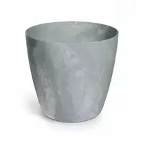 Plastikinis vazonas MATE BETON EFFECT, betono sp., 24 x 22 cm
