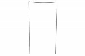 Tarmo U formos augalų atrama 70cm (metalas)