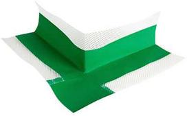 Vincents Polyline Išorinis hidroizoliacinis kampas VINCENTS HIDROTAPE S 2, 190 x 190 x 0,5 mm