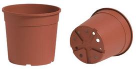 Nicoli 2,4l vazonas CONTAINER IME 17cm rudas