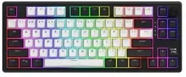 HATOR Skyfall 80 MAG ULTIMA 8K Belaidė klaviatūra Gaming USB + RF belaidė + Bluetooth QWERTY US English Juodas, Baltas