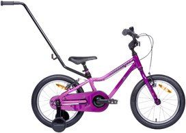 None Vaikiškas dviratis TABOU Mini FR, 14" rožinis-violetinis
