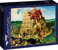 Bluebird Puzzle Bluebird Dėlionė 2000 vnt. - Piteris Breigelis Vyresnysis: Babelio bokštas