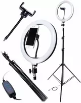 RoGer RING LED Ring Lamp with Tripod (Pažeista pakuotė)