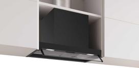 Bosch DBB65CC60 Serija 4, Integruojamasis kamino tipo gartraukis, 60 cm, Matinė juoda