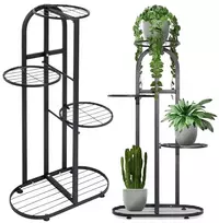 Metalinis augalų stovas 4 vazonams, 81,5 cm
