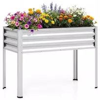 Promotions Pakelta sodinimo lysvė 111.8x55.9x81.3 cm Sidabrinė metalinė
