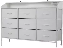 Promotions Komoda 126x29x84 cm balta metalinė konstrukcija, saugojimo vieta