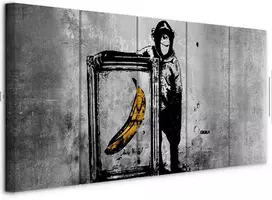 Paveikslas Beždžionė rėme (Banksy)