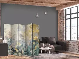 Pertvara - Gobeleno raštas su pieva ir gėlėmis - kilimo pavasario motyvas - 5 dalių