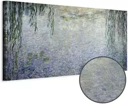 Paveikslas Claude Monet - Vandens lelijos. Giedras rytas su gluosniais