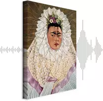 Paveikslas Frida Kahlo - Autoportretas kaip tehuana (Diego mano mintyse)