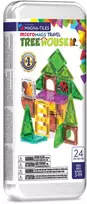 MAGNA-TILES MICROMAGS Kelioninis konstruktorius „Treehouse“, 24 det.