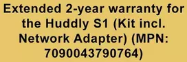 Ext. 2-yr warr. Huddly S1 (Kit incl. Network Adapteris)