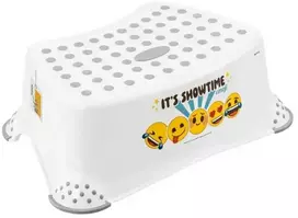 Keeeper laiptelio formos taburetė Tomek "Emoji Showtime" 40.5x28.5x14cm baltas