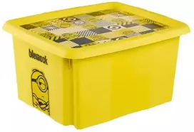 Keeeper Kaste ar vaku 24L Karolina "Minions Mosaic" 42 5x35 5x22 5cm dzeltena ()