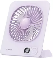 Lightweight Magnetic Desktop Ventiliatorius USAMS violetinės spalvos