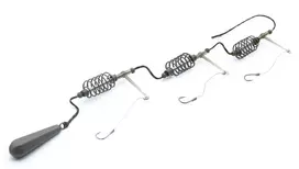 Sistema dugninei žūklei FRY Crucian Carp Rig On Leadcore 3 hooks 20-50g