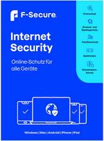 F-Secure Internet Security für alle Geräte [7 Geräte - 3 Jahre] [Vollversion]