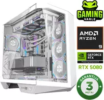 Varlė Gaming Stacionarus žaidimų kompiuteris AMD Ryzen 9 9950X3D2 + RTX 5080 | 32GB DDR5 | 2x 2TB NVMe SSD