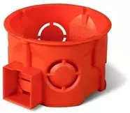 Elektro Plast Nasielsk 0284-00 Įleidžiamoji dėžutė 60 mm raudona PK-60 0284-00 /90 vnt./