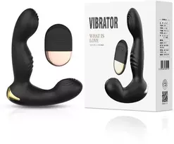 Prostatos masažuoklis Remote Control, juodas