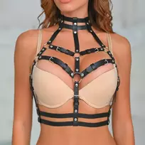 Odiniai BDSM kėbulo diržai