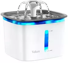 Automatinis vandens fontanas, 2.8 l, baltas