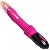 Moteriškas vibratorius - masažuoklis Telescopic Dildo
