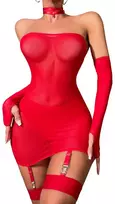Seksuali suknele Exclusive Raudona L