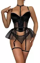 Dviejų dalių apatinio trikotažo komplektas Sexy Elegance