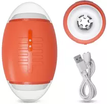Automatinis vyriškas masturbatorius Rugby Masturbator, oranžinė