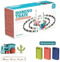 Interaktyvus traukinys su domino Train