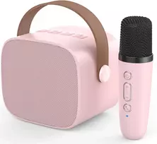 Nešiojamas Bluetooth garsiakalbis su belaidžiu mikrofonu