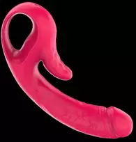 Dvigubas dildo vibratorius