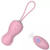 Vaginalinis rutulinis vibratorius su nuotolinio valdymo pulteliu