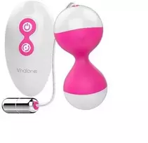Vaginalinis rutulinis vibratorius su nuotolinio valdymo pulteliu Nalone