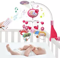Daugiafunkcinė muzikinė karuselė su nuotolinio valdymo pulteliu