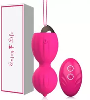 Vaginalinis rutulinis vibratorius su nuotolinio valdymo pulteliu