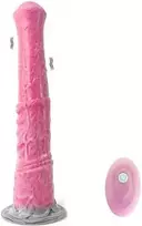 Dildo su nuotolinio valdymo pulteliu Horse Dildo