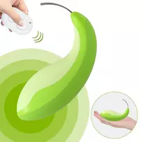 Moteriškas vibratorius - masažuoklis, nuotolinio valdymo pultas Pear Toy