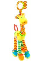 Minkštas žaislas kūdikio vežimėliui ir loveliui Giraffe