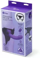 B-VIBE vibruojantis lenktas dirbtinio falo rinkinys