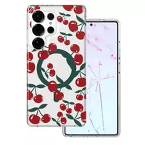 Dėklas Mocco Cherry Mag Back Case for Samsung Galaxy S25 Ultra