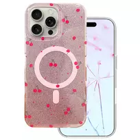Dėklas Mocco Cherry Mag Back Case for Apple iPhone 16 Pro Max